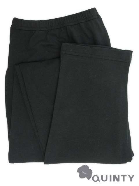 <QUINTY /クインティ>シンプルな無地カットソーのフル丈レギンスです。