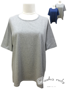 バックギャザーTシャツ