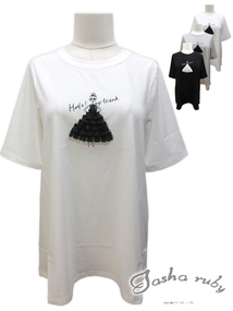 フリルドレスTシャツ