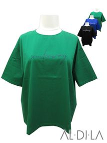 マーセライズレタリングTシャツ