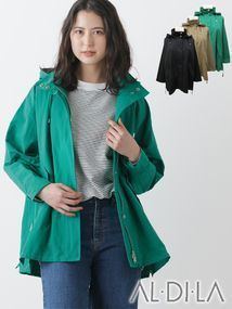 脇ファスナーショートブルゾン