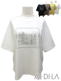 AL・DI・LA 街プリントTシャツ