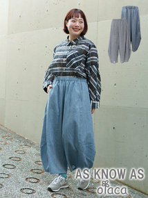 AS KNOW AS olaca(‎アズ・ノゥ・アズ・オオラカ)｜大きいサイズ