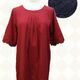 ＜Tasha ruby /ターシャルビー＞袖と裾のスカラップ刺繍が大人可愛い綿ローンチュニックです。(撮影サイズ：F2)