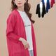 ＜AL・DI・LA /アル・ディ・ラ＞シアー感ある薄手のニットが涼しげで女らしいトッパーカーディガンです。(撮影サイズ：F)