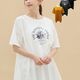 ＜AL・DI・LA /アル・ディ・ラ＞さらりと涼しいゆったりとしたフレアシルエットのロングTシャツです。